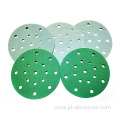 sanding disc 150mm green film abrasive sandpaper